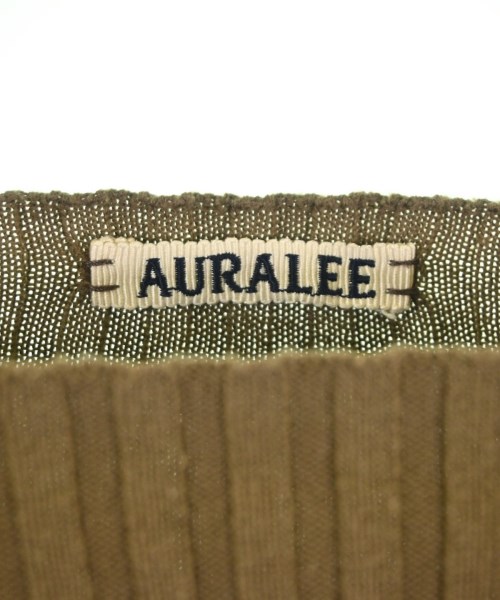 AURALEE（オーラリー）ニット・セーター 茶 サイズ:1(M位) レディース/2200700786138
