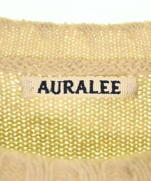 AURALEE（オーラリー）ニット・セーター ベージュ サイズ:0(S位) レディース/2200704427105