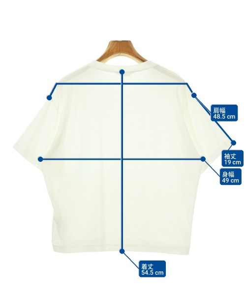 AURALEE（オーラリー）Tシャツ・カットソー 白 サイズ:0(S位) レディース/2200705969185