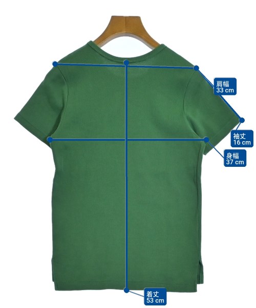 AURALEE（オーラリー）Tシャツ・カットソー 緑 サイズ:0(S位) レディース/2200704235205