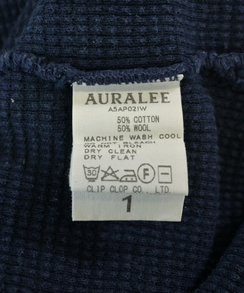 AURALEE（オーラリー）Tシャツ・カットソー 紺 サイズ:1(M位) レディース/2200707428086