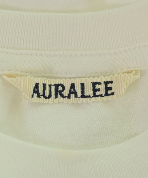 AURALEE（オーラリー）Tシャツ・カットソー 白 サイズ:1(M位) レディース/2200709146018