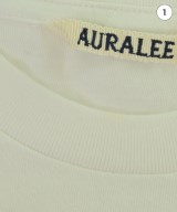 AURALEE（オーラリー）Tシャツ・カットソー 白 サイズ:1(M位) レディース/2200709146018