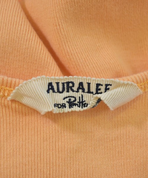 AURALEE（オーラリー）Tシャツ・カットソー オレンジ サイズ:0(S位) レディース/2200704800298