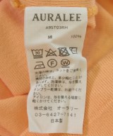 AURALEE（オーラリー）Tシャツ・カットソー オレンジ サイズ:0(S位) レディース/2200704800298