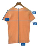 AURALEE（オーラリー）Tシャツ・カットソー オレンジ サイズ:0(S位) レディース/2200704800298