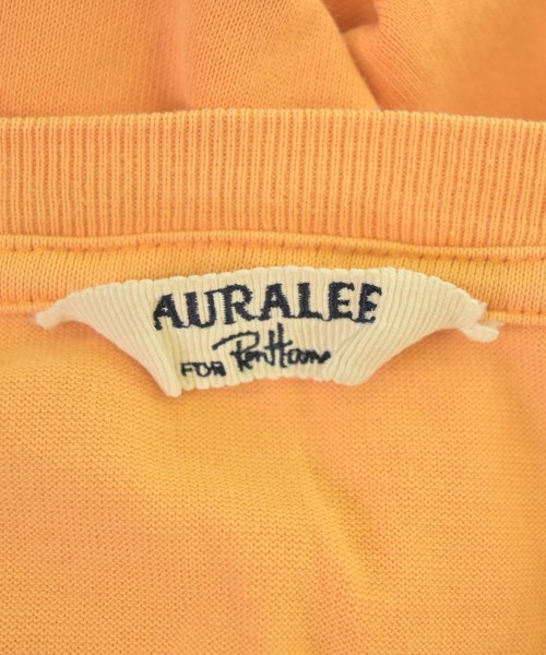 AURALEE（オーラリー）Tシャツ・カットソー オレンジ サイズ:0(S位) レディース/2200704800397