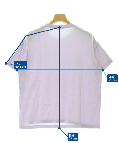 AURALEE（オーラリー）Tシャツ・カットソー 紫 サイズ:1(M位) レディース/2200706968019