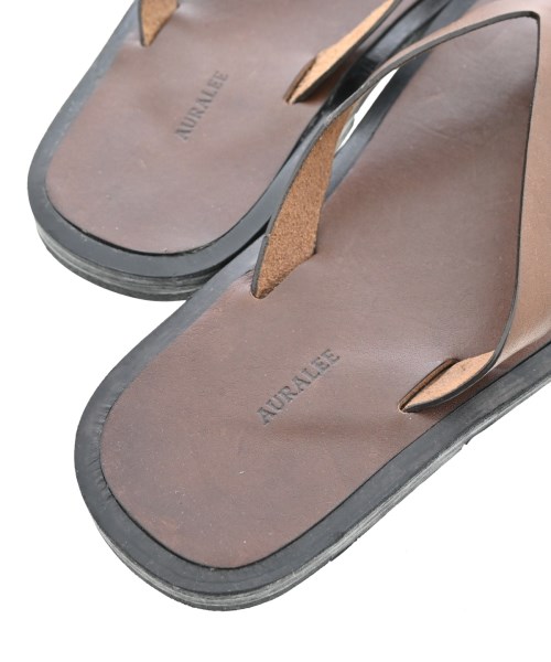 AURALEE（オーラリー）サンダル 茶 サイズ:UK6(24.5cm位) レディース/2200709923022