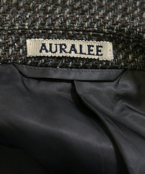 AURALEE（オーラリー）テーラードジャケット 茶 サイズ:1(M位) レディース/2200663366019