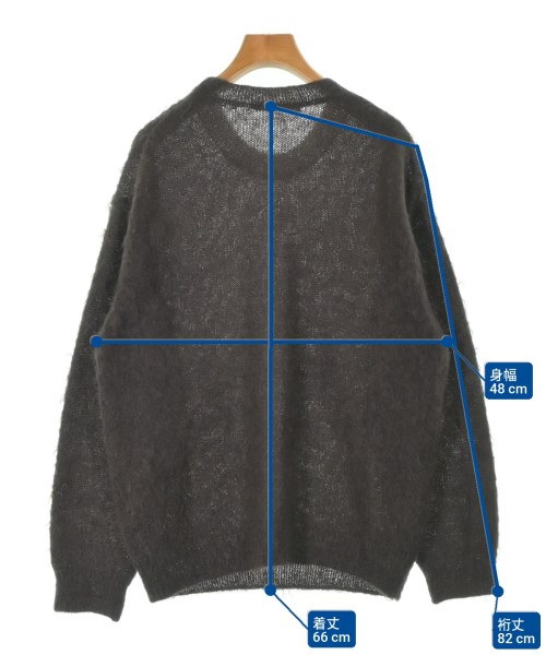 AURALEE（オーラリー）ニット・セーター 茶 サイズ:1(M位) レディース/2200663568086