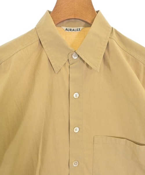 AURALEE（オーラリー）カジュアルシャツ ベージュ サイズ:0(S位) レディース/2200657551155