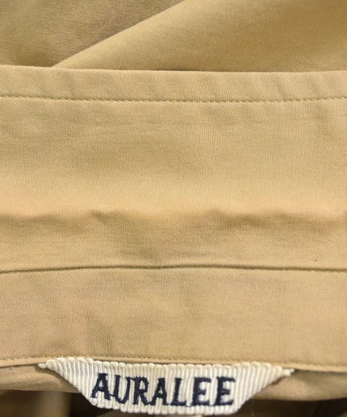AURALEE（オーラリー）カジュアルシャツ ベージュ サイズ:0(S位) レディース/2200657551155