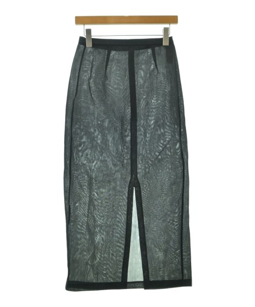 AURALEE(オーラリー)ロング・マキシ丈スカート 黒 サイズ:0(S位)/2200663858026