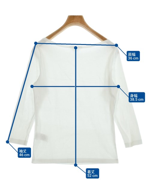 AURALEE（オーラリー）Tシャツ・カットソー 白 サイズ:0(S位) レディース/2200664602079