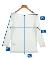AURALEE（オーラリー）Tシャツ・カットソー 白 サイズ:0(S位) レディース/2200664602079