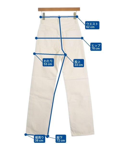 AURALEE（オーラリー）その他 白 サイズ:24(S位) レディース/2200664676018