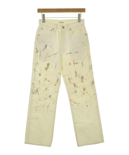 AURALEE(オーラリー)デニムパンツ 白 サイズ:25(S位)/2200661006016