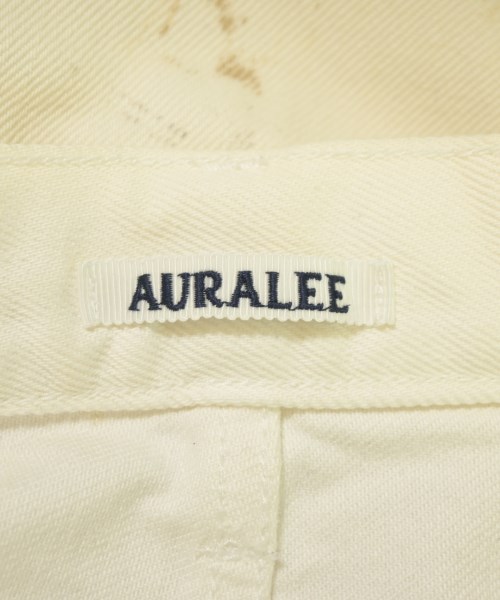 AURALEE（オーラリー）デニムパンツ 白 サイズ:25(S位) レディース/2200661006016