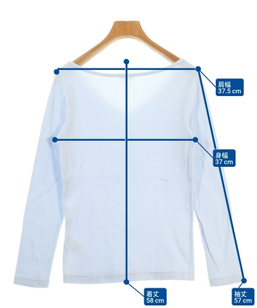 AURALEE（オーラリー）Tシャツ・カットソー 青 サイズ:1(M位) レディース/2200665066023