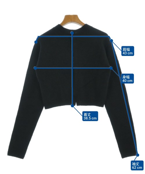 AURALEE（オーラリー）ニット・セーター 黒 サイズ:1(M位) レディース/2200661485057