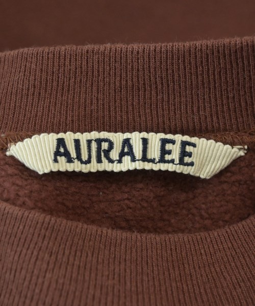 AURALEE（オーラリー）スウェット 茶 サイズ:F レディース/2200663080083