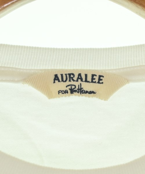 AURALEE（オーラリー）Tシャツ・カットソー 白 サイズ:1(M位) レディース/2200665913105
