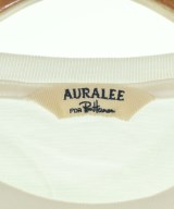 AURALEE（オーラリー）Tシャツ・カットソー 白 サイズ:1(M位) レディース/2200665913105