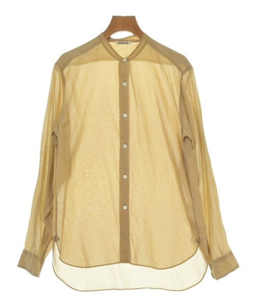 AURALEE(オーラリー)カジュアルシャツ ベージュ サイズ:1(M位)/2200661479025