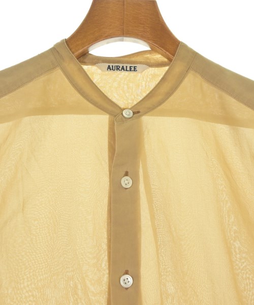 AURALEE（オーラリー）カジュアルシャツ ベージュ サイズ:1(M位) レディース/2200661479025
