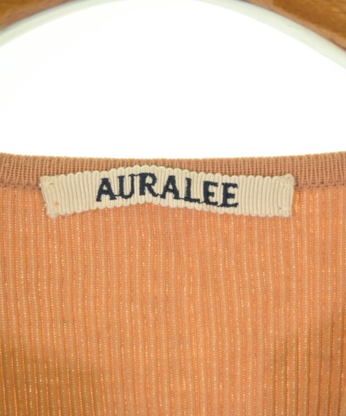 AURALEE（オーラリー）Tシャツ・カットソー オレンジ サイズ:1(M位) レディース/2200664557034