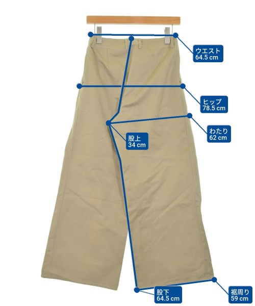 AURALEE（オーラリー）チノパン カーキ サイズ:0(S位) レディース/2200666282064