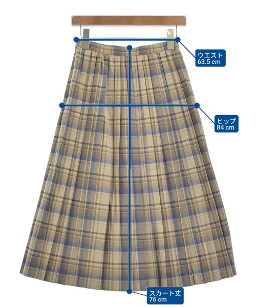 AURALEE（オーラリー）ロング・マキシ丈スカート ベージュ サイズ:0(S位) レディース/2200666282279