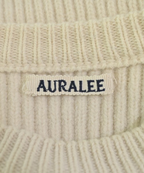 AURALEE（オーラリー）ニット・セーター 白 サイズ:3(L位) レディース/2200668342018