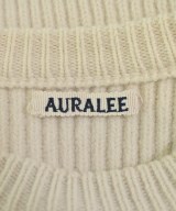 AURALEE（オーラリー）ニット・セーター 白 サイズ:3(L位) レディース/2200668342018