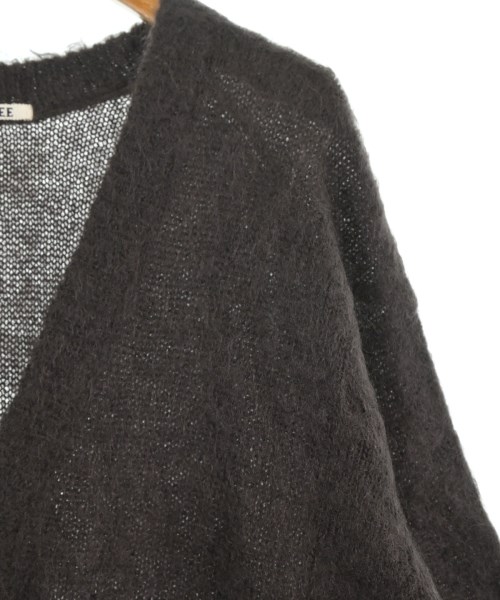 AURALEE（オーラリー）カーディガン 茶 サイズ:0(S位) レディース/2200668822039