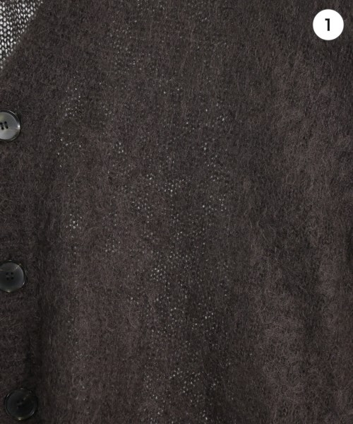 AURALEE（オーラリー）カーディガン 茶 サイズ:0(S位) レディース/2200668822039