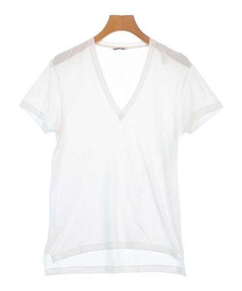 AURALEE(オーラリー)Tシャツ・カットソー 白 サイズ:1(M位)/2200667108011