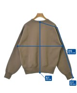 AURALEE（オーラリー）スウェット 茶 サイズ:0(S位) レディース/2200669614015