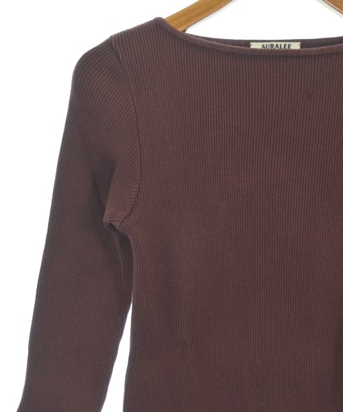 AURALEE（オーラリー）Tシャツ・カットソー 赤 サイズ:1(M位) レディース/2200666955067