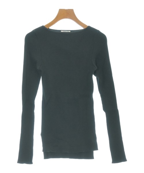 AURALEE(オーラリー)Tシャツ・カットソー 黒 サイズ:0(S位)/2200666955081