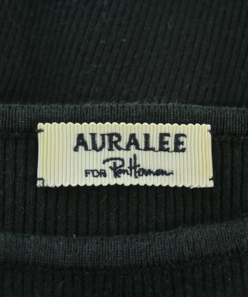 AURALEE（オーラリー）Tシャツ・カットソー 黒 サイズ:0(S位) レディース/2200666955081