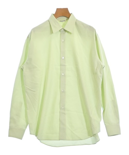 AURALEE(オーラリー)カジュアルシャツ 緑 サイズ:0(S位)/2200669848014