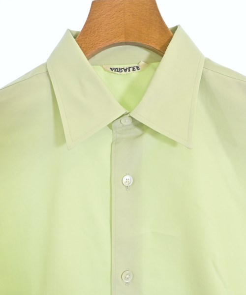 AURALEE（オーラリー）カジュアルシャツ 緑 サイズ:0(S位) レディース/2200669848014