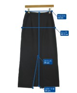 AURALEE（オーラリー）ロング・マキシ丈スカート 黒 サイズ:1(M位) レディース/2200669210019