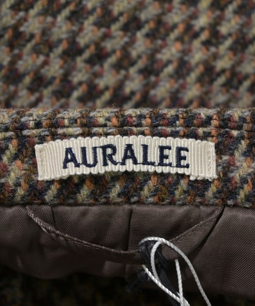 AURALEE（オーラリー）テーラードジャケット 茶 サイズ:1(M位) レディース/2200647823019
