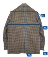 AURALEE（オーラリー）テーラードジャケット 茶 サイズ:1(M位) レディース/2200647823019