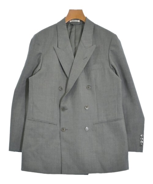 AURALEE(オーラリー)テーラードジャケット グレー サイズ:0(S位)/2200672014017