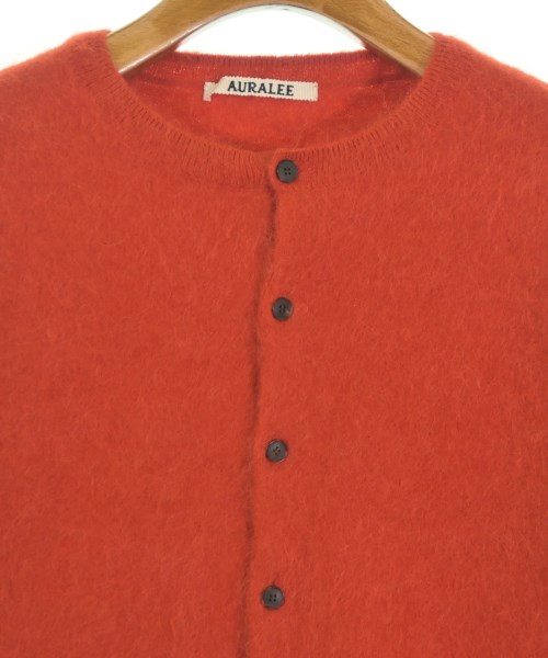 AURALEE（オーラリー）カーディガン 赤 サイズ:1(M位) レディース/2200672014024