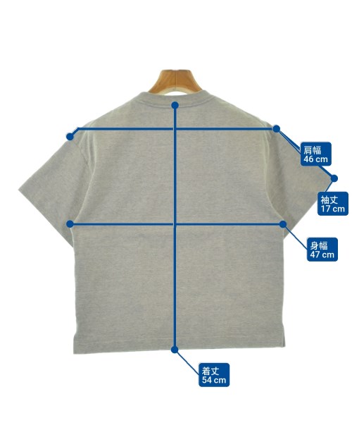 AURALEE（オーラリー）Tシャツ・カットソー グレー サイズ:1(M位) レディース/2200667322011